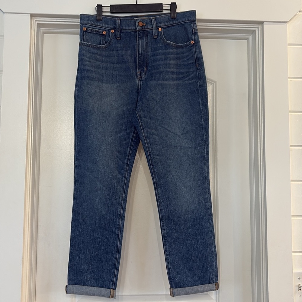 NWT Madewell The High-Rise Slim Boyjean